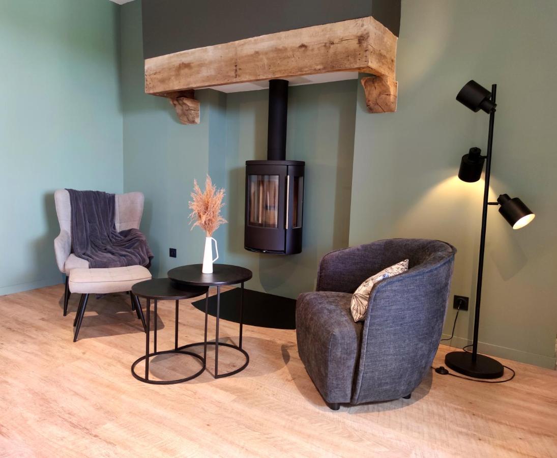 La Douce Halte - Gites Avec Spa Ou Sauna Saint-Ouen-Des-Toits 外观 照片